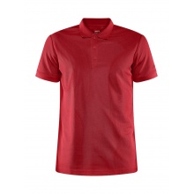Craft Sport-Polo Core Unify (funktionelles Recyclingpolyester) rot Herren